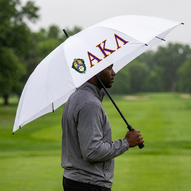 Alpha Kappa Lambda Fraternity Golf Umbrella 30"