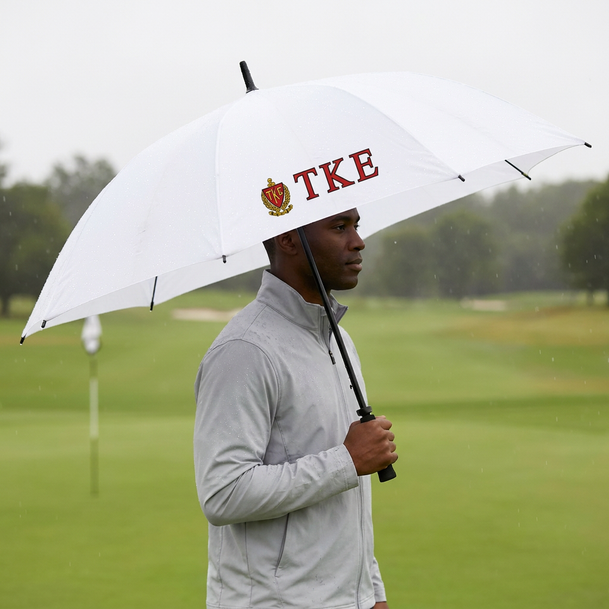 Tau Kappa Epsilon Fraternity Golf Umbrella 30"
