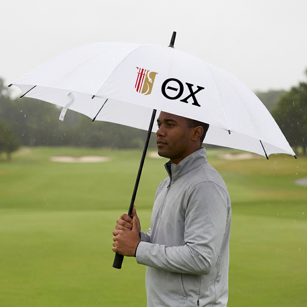 Theta Chi Fraternity Golf Umbrella 30"