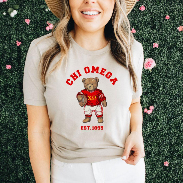  Chi Omega Teddy Bear Tee 