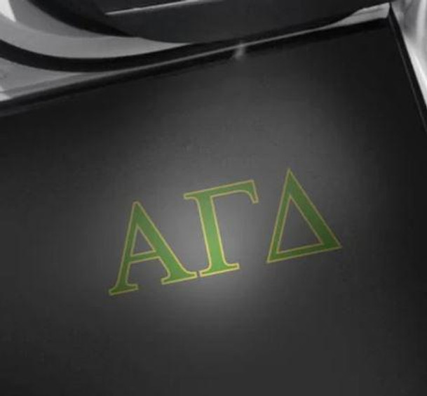 Sorority Shop Alpha Gamma Delta Car Door LED Projector Lights-2 pk 