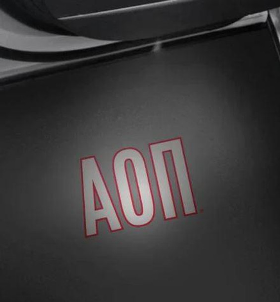 Sorority Shop Alpha Omicron Pi Car Door LED Projector Lights-2 pk 