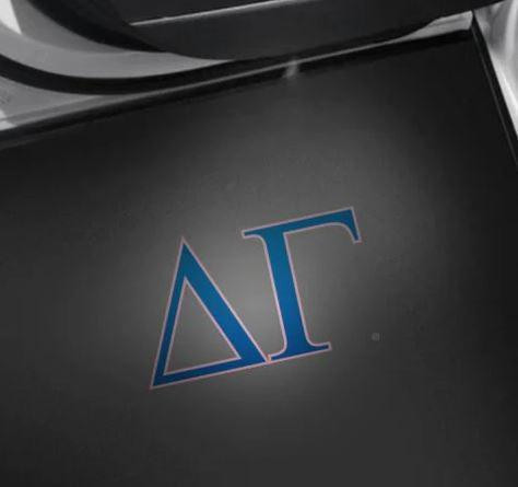 Sorority Shop Delta Gamma Car Door LED Projector Lights-2 pk 