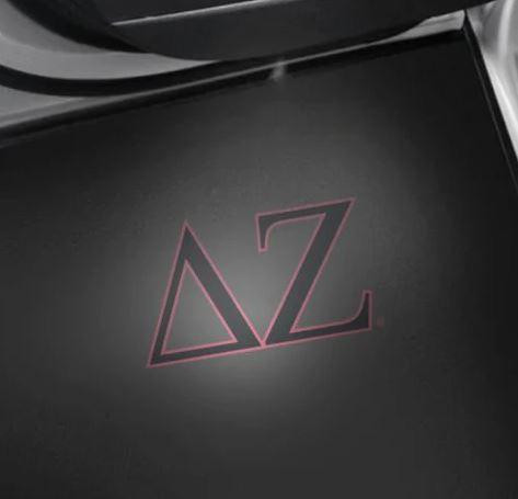 Sorority Shop Delta Zeta Car Door LED Projector Lights-2 pk 