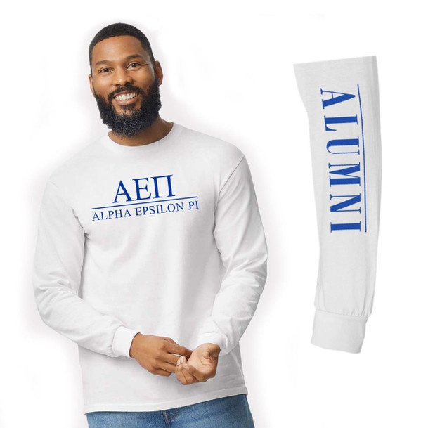 Greekgear Alpha Epsilon Pi Alumni Long Sleeve T-Shirt 