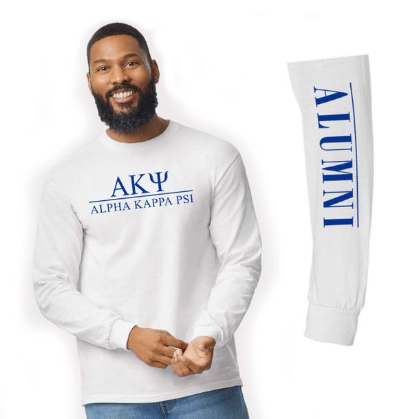 Greekgear Alpha Kappa Psi Alumni Long Sleeve T-Shirt 