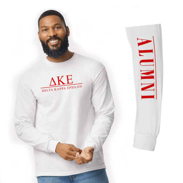 Greekgear Delta Kappa Epsilon Alumni Long Sleeve T-Shirt 