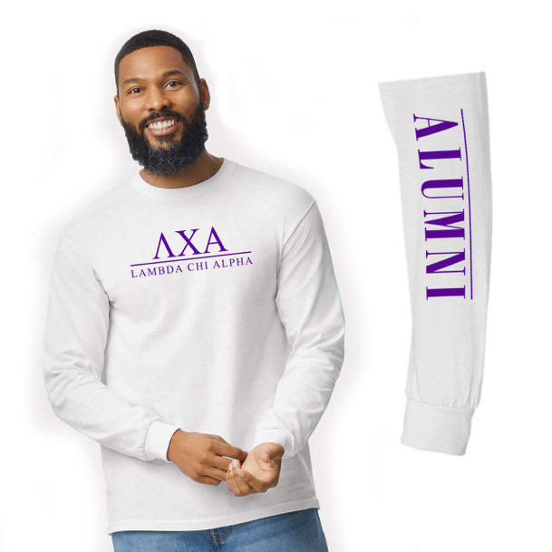 Greekgear Lambda Chi Alpha Alumni Long Sleeve T-Shirt 