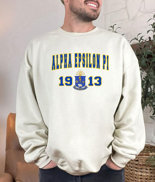  Alpha Epsilon Pi Athlete Crewneck Sweatshirt 