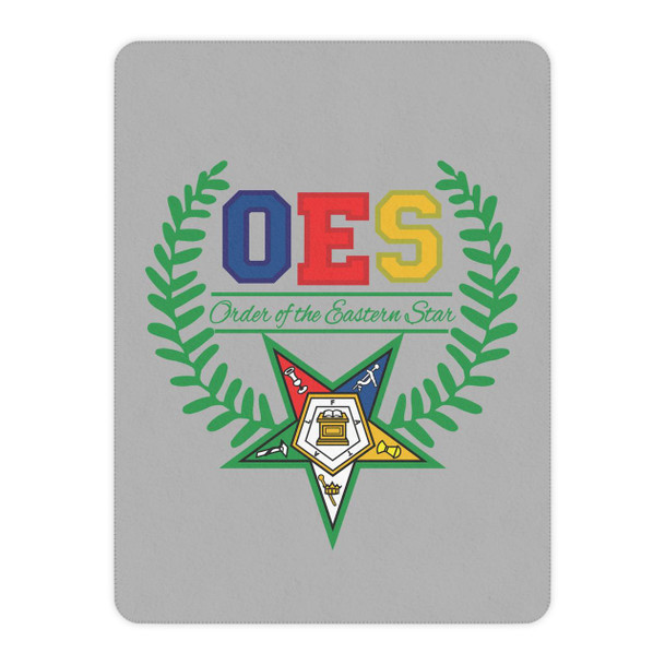  Order of Eastern Star Tan Sherpa Blanket - Giant Size! 