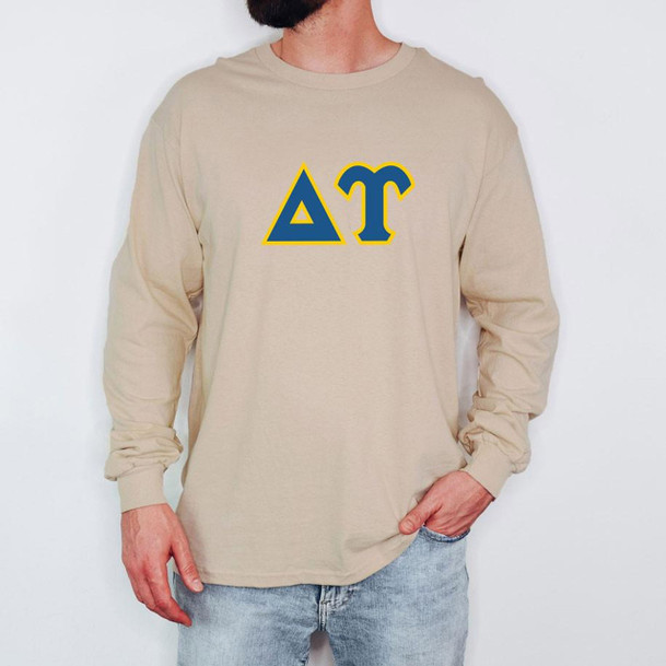 Delta Upsilon - 2 Day Ship Twill Long Sleeve Tee
