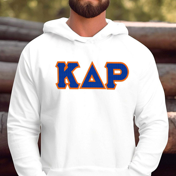  Kappa Delta Rho - 2 Day Ship Twill Hooded Sweatshirt 