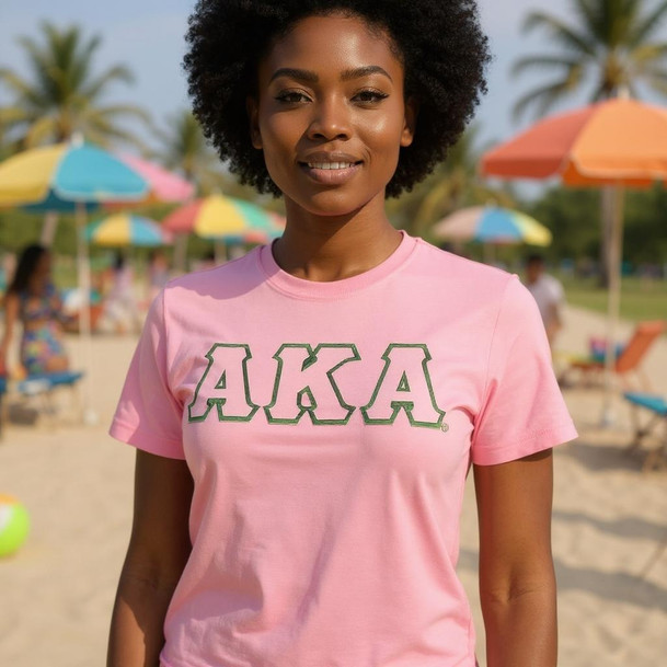 Alpha Kappa Alpha - 2 Day Ship Twill Tee
