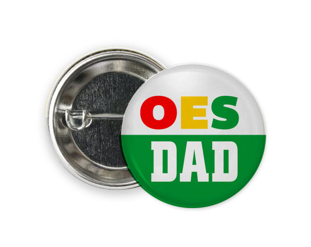  Order of the Eastern Star Nickname Dad Pin Buttons 