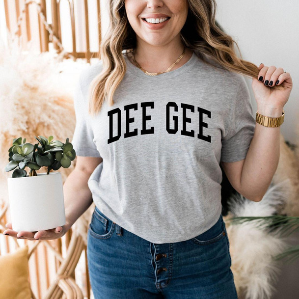 Printify Delta Gamma Basic Nickname Tee 