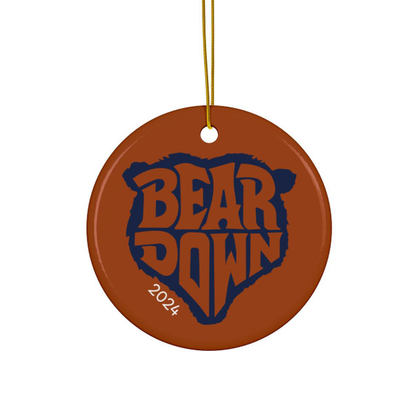  Bear Down Holiday Ornament 