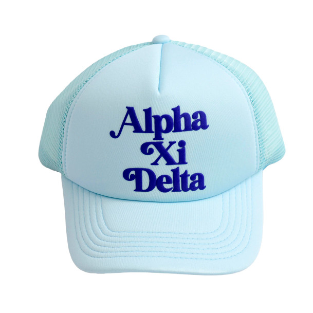 Alpha Xi Delta New Trucker Caps