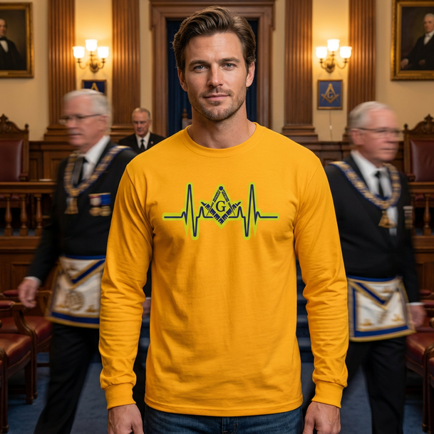 Heartbeat Mason Long Sleeve T-Shirt