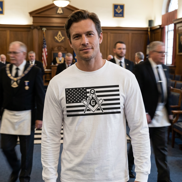 USA Mason Long Sleeve T-Shirt