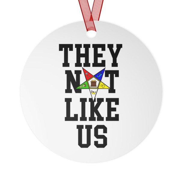  They Not Like Us Order Of Eastern Star Christmas Ornaments 