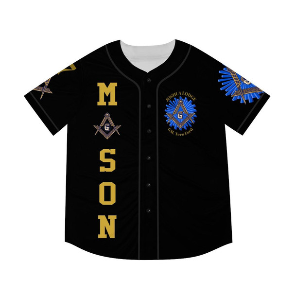  Masonic Custom Baseball Jersey 