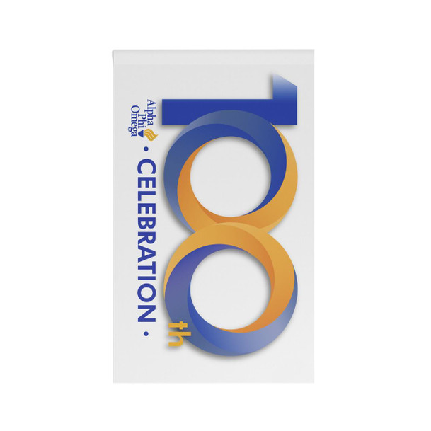100th Celebration Alpha Phi Omega Flag