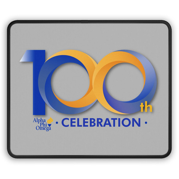 100th Celebration Alpha Phi Omega Gaming Mouse Pad