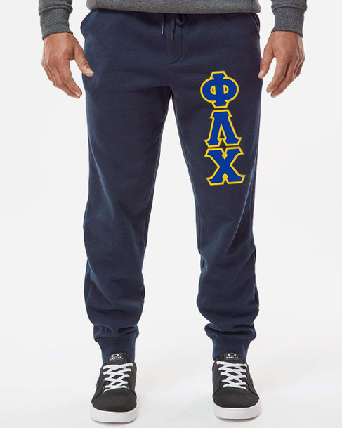  Phi Lambda Chi Lettered Fleece Pants 