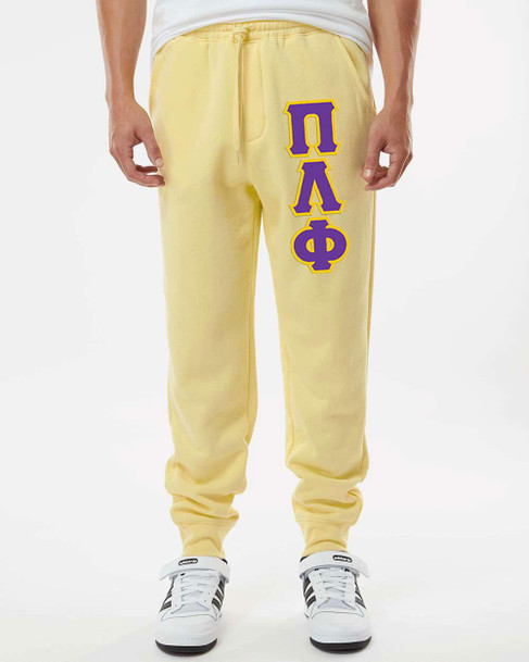  Pi Lambda Phi Lettered Fleece Pants 