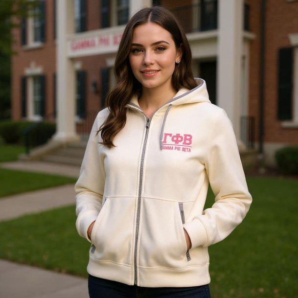 Sorority Chill Full Zip Hoodie