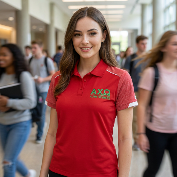 Alpha Chi Omega Legend Polo