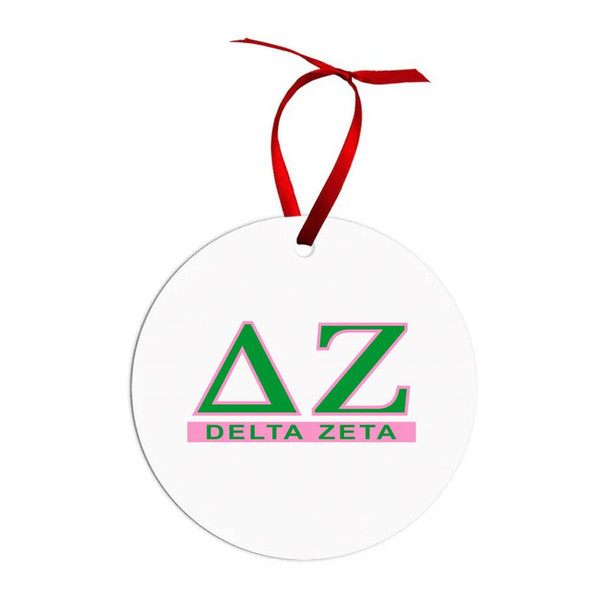  Delta Zeta Classic Christmas Ornaments 