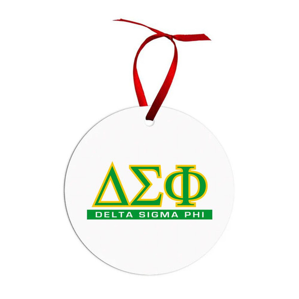  Delta Sigma Phi Classic Circle Ornaments 
