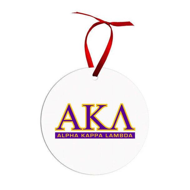  Alpha Kappa Lambda Classic Circle Ornaments 