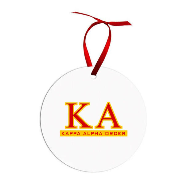 Kappa Alpha Classic Circle Ornaments