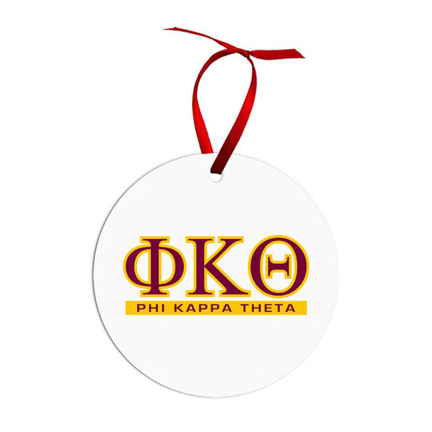  Phi Kappa Theta Classic Circle Ornaments 