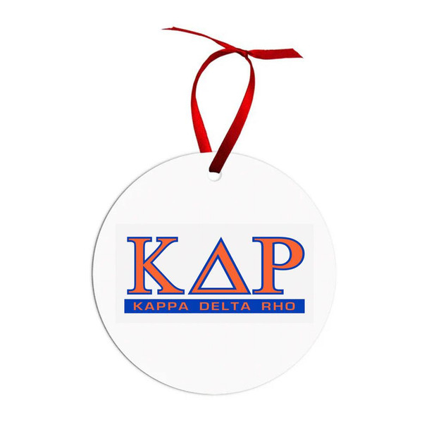  Kappa Delta Rho Classic Circle Ornaments 