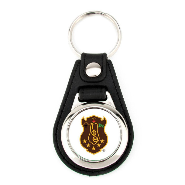  Iota Phi Theta Leatherette Teardrop Key Chain 