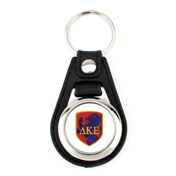  Delta Kappa Epsilon Leatherette Teardrop Key Chain 