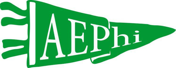  Alpha Epsilon Phi Pennant Decal 