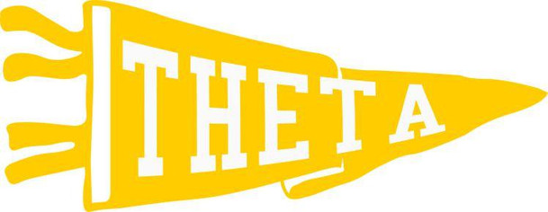  Kappa Alpha Theta Pennant Decal 