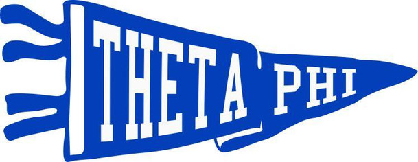  Theta Phi Alpha Pennant Decal 