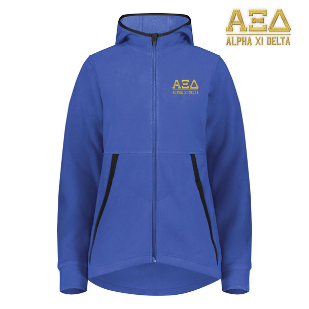 Alpha Xi Delta Chill Full Zip Hoodie