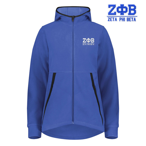Zeta Phi Beta Chill Full Zip Hoodie