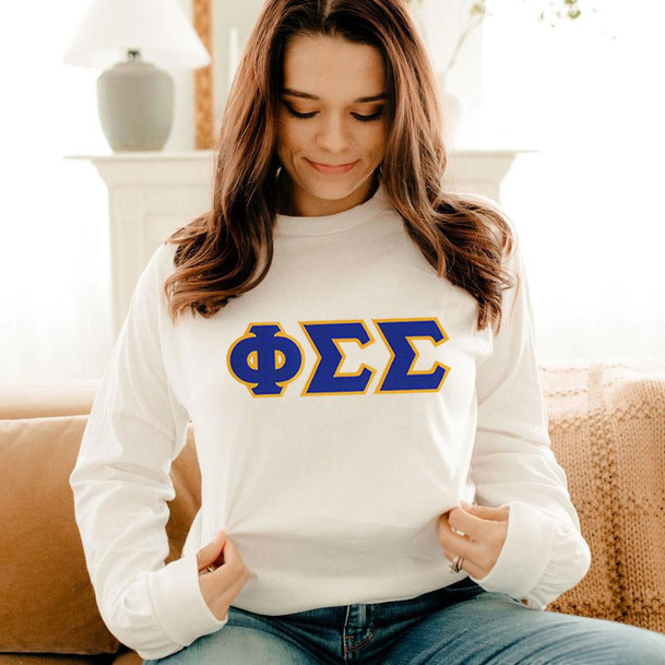 Phi Sigma Sigma - 2 Day Ship Twill Long Sleeve Tee 