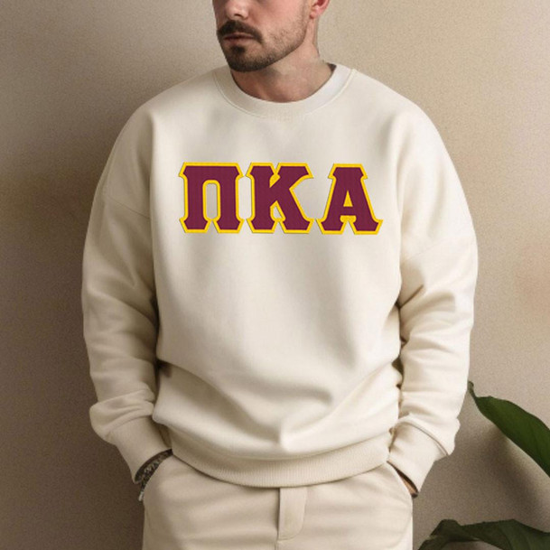  Pi Kappa Alpha - 2 Day Ship Twill Crewneck Sweatshirts 