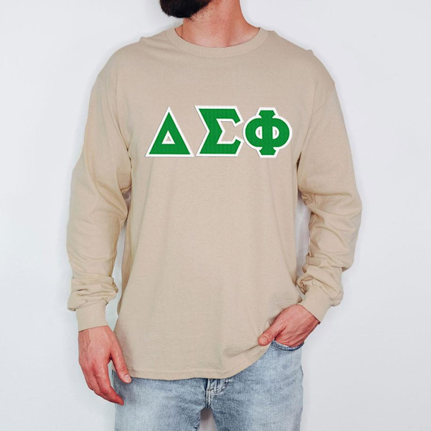  Delta Sigma Phi - 2 Day Ship Twill Long Sleeve Tees 