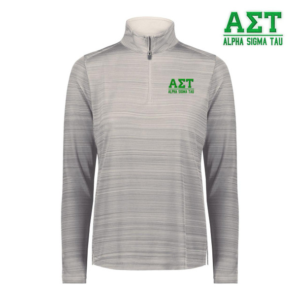  Alpha Sigma Tau Pursuit Quarter Zip Pullover 