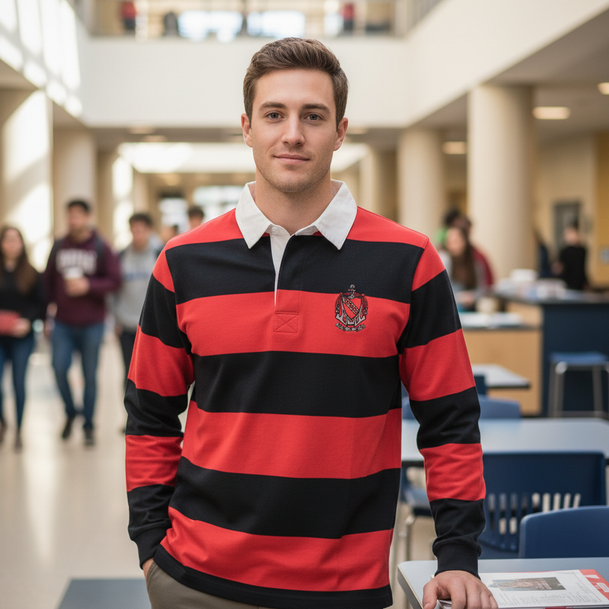 Tau Kappa Epsilon Classic Crest Rugby Shirt