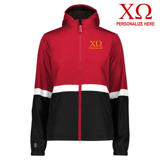 Chi Omega Turnabout Reversible Jacket